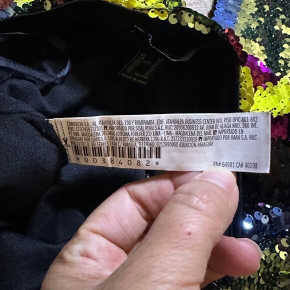 NWT sequin flares pants xs - Picture 5 of 11